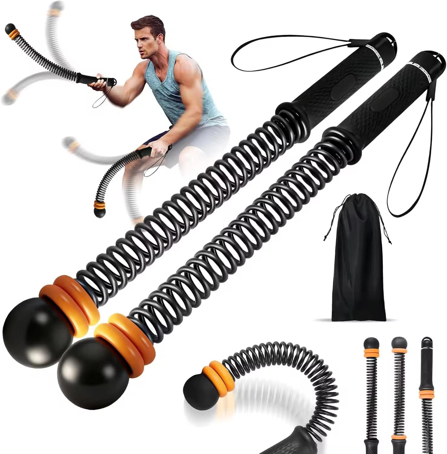 Battle Rope Heavy - Corde d'exercice sans fil, 1 paire