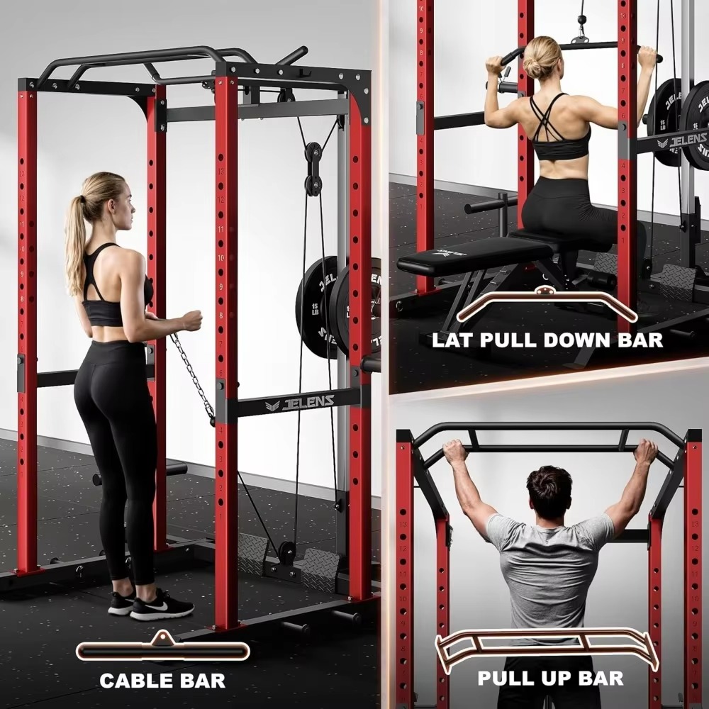 S21 Power Cage – Rack multifon - Home Gym Equipment Set avis et prix