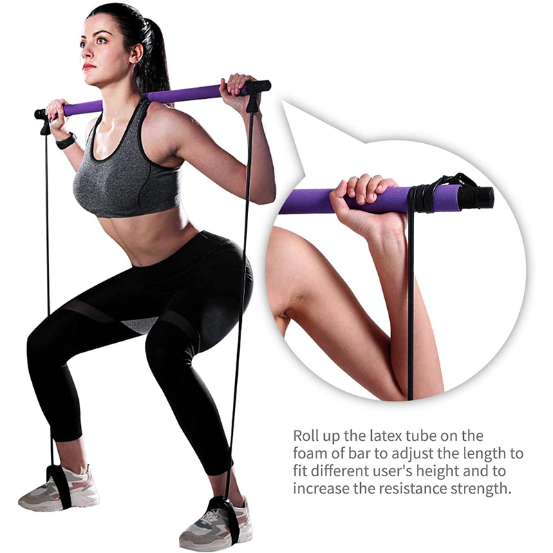 Bâton de barre de pilates de y - Leg Home Gym Workout avis et prix