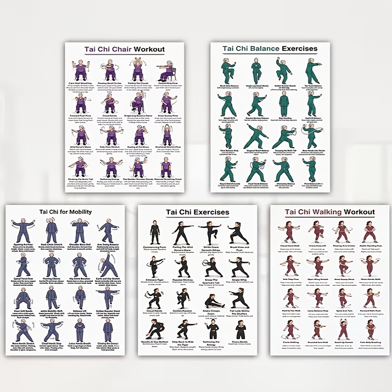 Feuilles d'entraînement Tai Ch - Home Gym Routine avis et prix