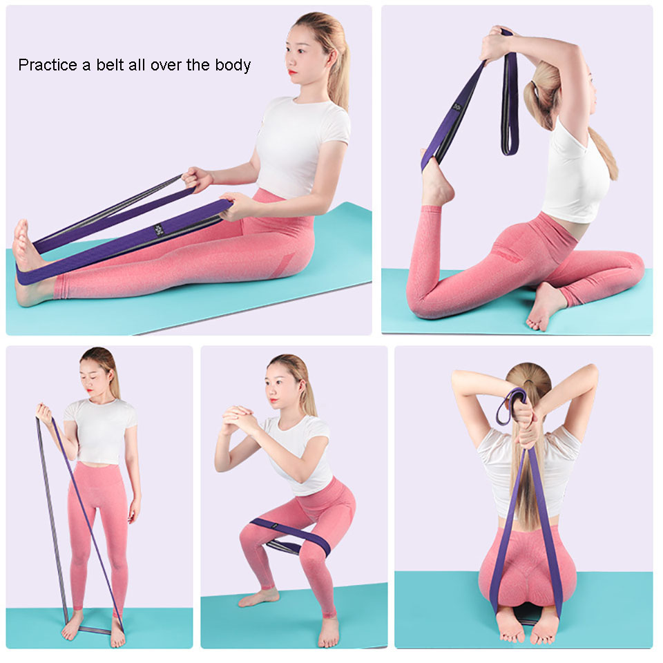 Bandes de Yoga en tissu côtelé - Leg Home Gym Workout avis et prix